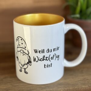 Tasse „Weil du mir…“