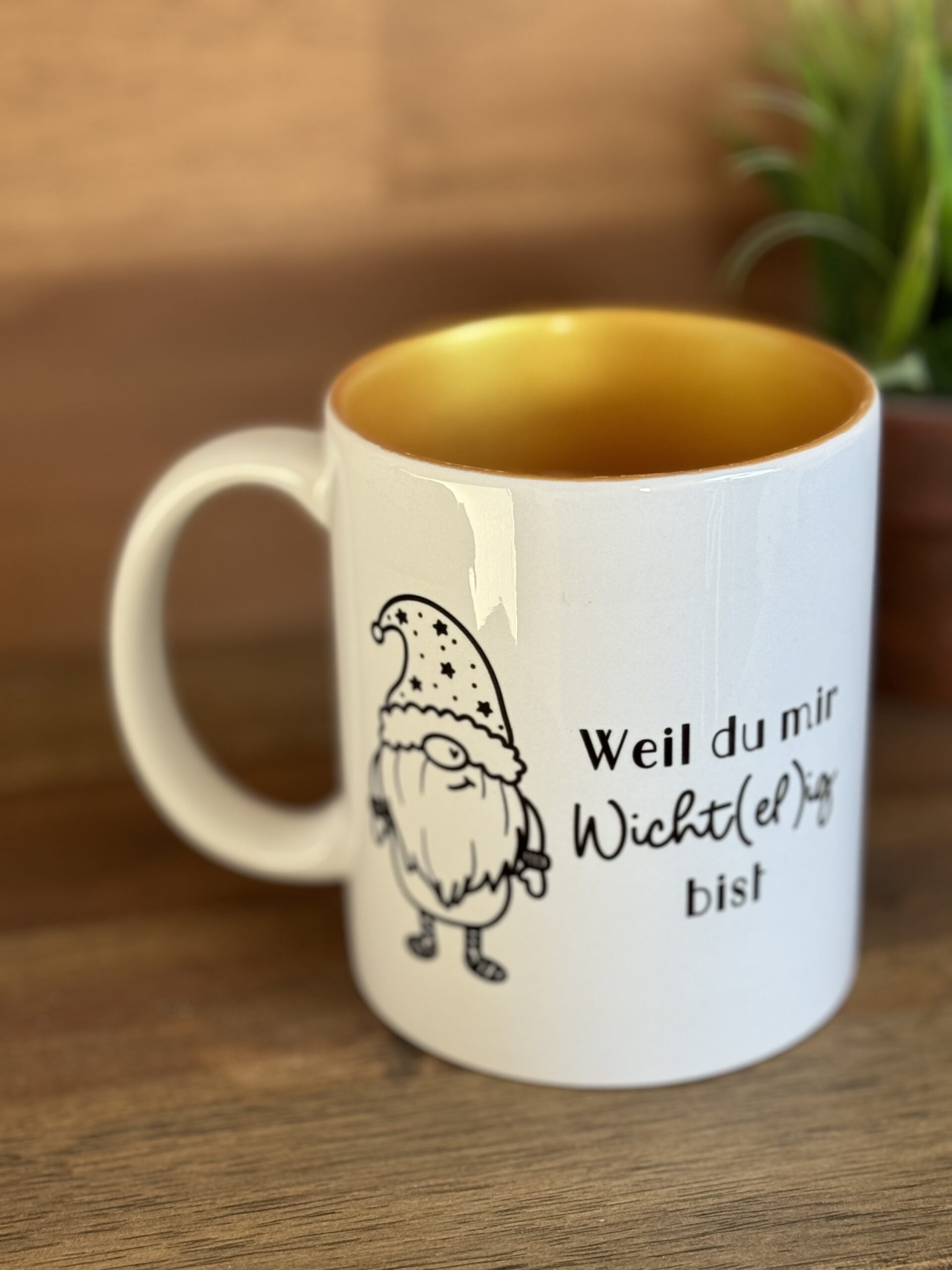 Tasse „Weil du mir…“