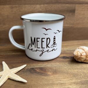 Tasse „Meer im Herzen“